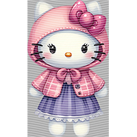 Hello kitty- HKE369